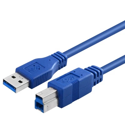 15 FT High Speed USB 3.0 A-B Male Printer Scanner Cable For HP Canon Epson Dell - Image 1 of 2