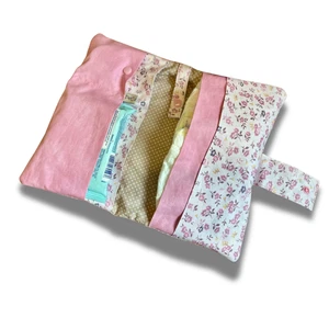 Windeltasche Wickeltasche für Reise Urlaub  Wunschname und Stoffauswahl Handmade - Bild 1 von 22