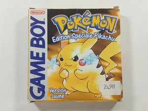 POKEMON VERSION JAUNE NINTENDO GAMEBOY (GB) NFRA (COMPLETE - GOOD CONDITION OVER - Picture 1 of 10