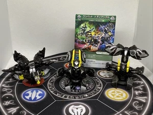 Bakugan BakuTech Darkus Destroy Munikis Pyrus Flare Dragaon Ventus Van Falco Set - Picture 1 of 7