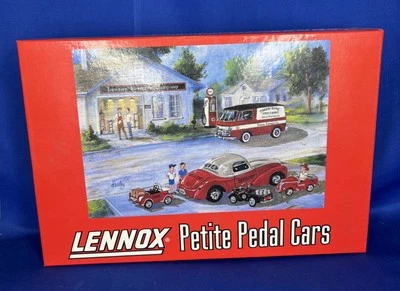 LENNOX HVAC PETITE PEDAL CAR SET OF 3 1/12th SCALE Rare HTF Firetruck Red NIB  - Image 1 of 4