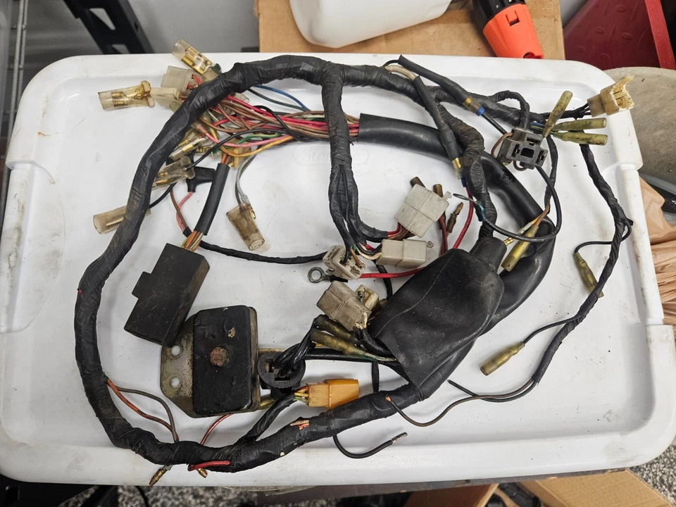 Yamaha RD400 Wire Harness Rd400 Main Wiring Harness Foto 1 de 1