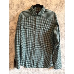 Camisa Banana Republic Calce Ajustado Para Hombres Mediana Con Botones de Guinga - Imagen 1 de 7