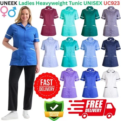Uneek UC923 Women’s Healthcare Tunic Clinic Hospital Staff Uniform Workwear - Image 1 of 4