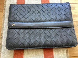 Mercedes Benz Herren Ledertasche Schwarz - Bild 1 von 5