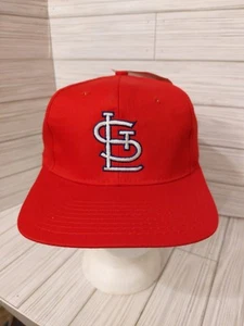 St Louis Cardinals Mütze SnapBack Cap mit Etikett Vintage 90er Universal Ind beschädigt - Bild 1 von 9