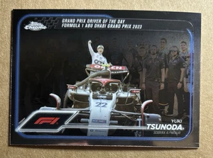 2024 Topps Chrome Formula 1 Yuki Tsunoda #180 - Picture 1 of 2