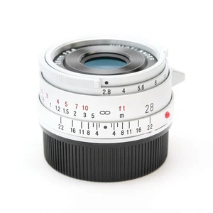 Voigtlander COLOR-SKOPAR 28mm F/2.8 Asph. Type II VM Silver #405 - Picture 1 of 12