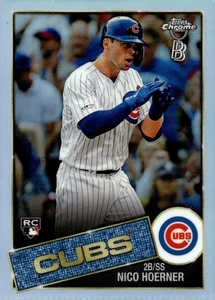 2020 Topps Chrome - 1985 Topps Nico Hoerner #85TC-12 Rookie RC - Picture 1 of 2