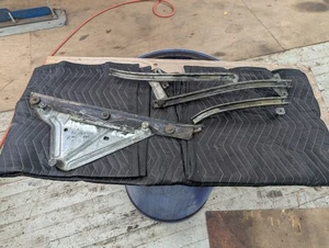 1965 1966 Buick Olds Cad RH Rear Quarter Window Tracks & Channel 2dr & Convertib - Picture 1 of 11