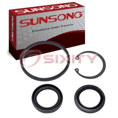 Kit de sello de eje Pitman de engranaje de dirección Sunsong para Ford LTD II Power re 1977-1979 Foto 1 de 4