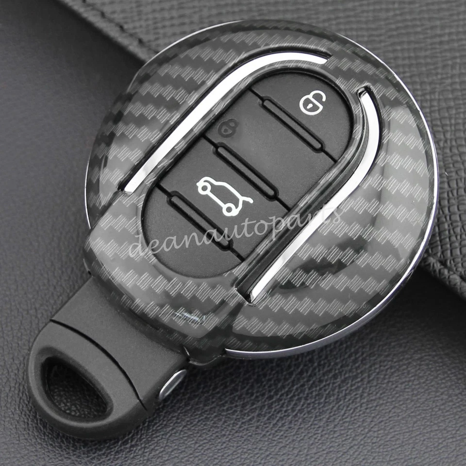 Funda con llave de fibra de carbono para Mini Cooper Clubman Countryman F54 F55 F56 F57 Foto 1 de 4