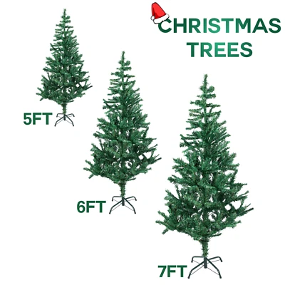 CHRISTMAS TREE XMAS COLORADO SPRUCE 4FT 5FT 6FT 7FT 8FT 10FT STAND FREE DELIVERY - Image 1 of 4