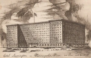 Hotel Leamington - Minneapolis, Minnesota - unposted litho - Picture 1 of 3