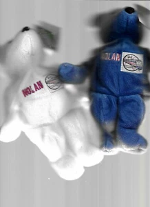 NOLAN RYAN SET DI 4 BAMMER NOLAN DI SALVINO - ORSI DI PELUCHE PER LE SUE 4 SQUADRE - Foto 1 di 2