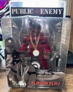 Flavor Flav Actionfigur Statue Figur Mezco Public Enemy Hip Hop kostenloser Versand - Bild 1 von 13