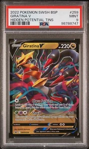Giratina V 2022 Pokemon Swsh Black Star Promo #SWSH259 PSA 9 - Picture 1 of 2