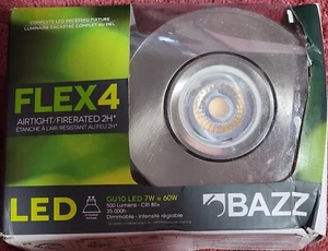 Flex4 Airtight/Firerated 2H LED Recessed Fixture - Picture 1 of 4