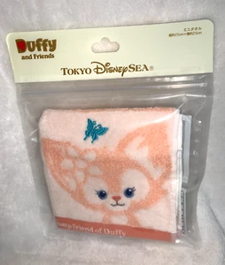 Neu Tokyo Disney Sea Duffy Friend LinaBell Fox Mini Handtuch/Waschlappen Handtuch - Bild 1 von 8
