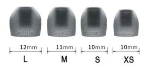 Sony Erweiterter Kopfhörer Ersatz Ohrhörer Spitzen für In-Ear Silikon (8er Set) - Bild 1 von 6