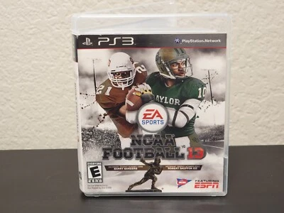 PS3 NCAA футбол 13 игры чистый CIB протестирован полный NM диск 2012 Sports EA - Изображение 1 из 3