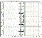 2024 Planner Monthly Paper Kit, For 6-Holefilofax A6 Binder, 6.73? X 3.72?, Pers