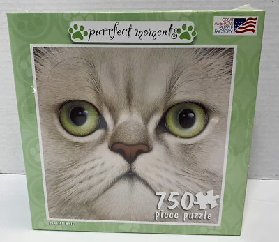 Persian White 750 Piece Puzzle Great American Puzzle Factory New - Image 1 of 3
