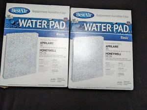 Pair New Furnace Humidifier Filters Aprilaire 35 350 360 560 600 Honeywell HC26 - Picture 1 of 3