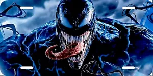 Venom, License Plate New Car Tag Metal Aluminum, USA - Foto 1 di 1