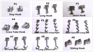 Orthodontic Crimpable Hooks Cross Tube Stop Short Long Multi-Function Accessory - Picture 1 of 20
