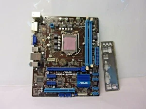 Asus P8H61-MLE/CSM Mainboard I/O Shield  - Bild 1 von 11
