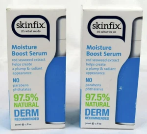 Lot of 2 Skinfix Moisture Boost Serum 1 fl oz Red Seaweed Extract - Picture 1 of 5
