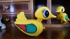 VINTAGE PLASTIC WIND-UP DIZZY DUCKLING  (Pre-Owned)