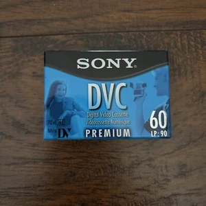 Sony DVC Premium Mini DV Digital Video Tape DVM60PRL 60 Minuten A4 Neu - Bild 1 von 6