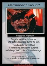 Babylon 5 CCG-permanent wound/the shadows