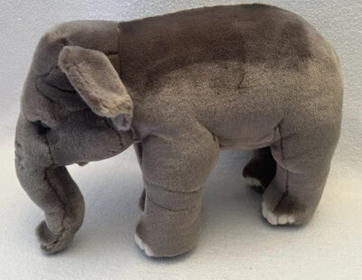 WEBKINZ Signature Endangered Asian Elephant Gray WKSE3000 Ganz 10" Plush No Code - Image 1 of 4