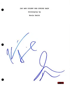 Jay and Silent Bob * Kevin Smith & Jason Mewes * signiertes vollständiges Filmskript J2 Echtheitszertifikat - Bild 1 von 5