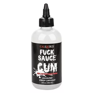 F**k F Sauce Jizz Cum Lube Unscented Hybrid Water/Silicone-based Lubricant 8 oz - Picture 1 of 4