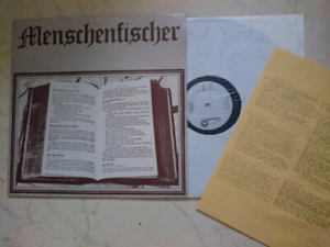 Menschenfischer Same 1978 Cristiana Folk Vinile LP + Inserto NM - Bild 1 von 4
