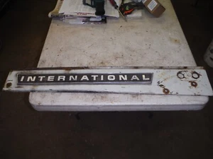 IH FARMALL   544 RIGHT ENGINE HOOD SIDE TIN WITH EMBLEM  (1832) - Picture 1 of 6