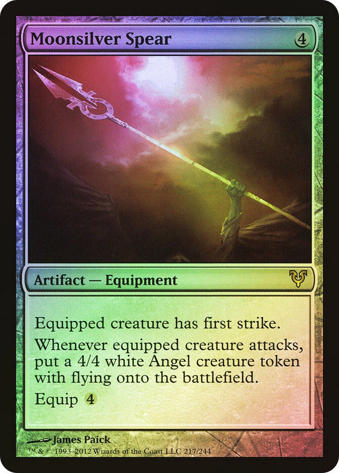 MTG FOIL Moonsilver Spear  - Avacyn Restored #217 - Image 1 of 1
