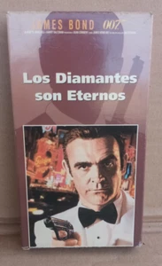 VHS 90s JAMES BOND 007 Diamantes Son Para Siempre Inglés SUB Español Pal-n ARGENTINA - Imagen 1 de 10