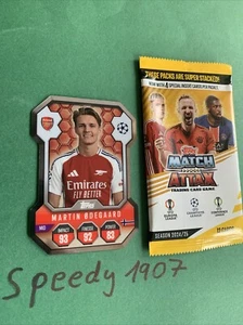 Topps Match Attax Champions League 24/25 Pro Elite Shield Chrome Odegaard #SH2 - Bild 1 von 1