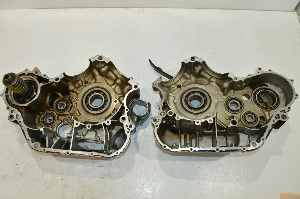 YAMAHA VIRAGO XV 750 4FY MOTORBLOCK MOTORHÄLFTEN MOTORGEHÄUSE WINKELGELENK - Bild 1 von 4