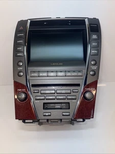 2007 2008 2009 LEXUS ES350 FACTORY GPS NAVIGATION TOUCHSCREEN RADIO 86430-33014 - Picture 1 of 10