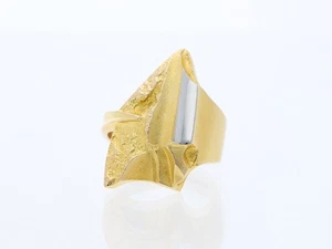 Anillo Lapponia 585 oro amarillo 14 quilates joyería detallada excelente precio - Imagen 1 de 7