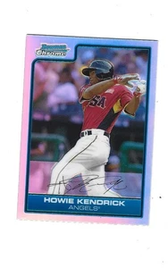 2006 Bowman Chrome Draft Future's Game Prospects Refractors #31 Howie Kendrick - Picture 1 of 2