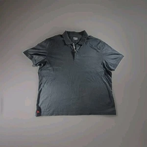UNTUCKit Damaschino Black Cotton Short Sleeve Polo Golf Shirt Size XL - Picture 1 of 13