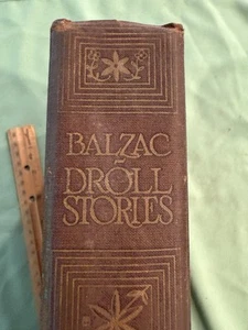 HONORE DE BALZAC DROLL STORIES 1928 Illustrated Ralph Barton 2 Volumes in One - Foto 1 di 15