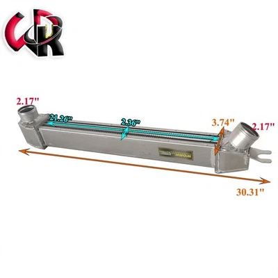 Intercooler turbo para Mini Cooper 2007-2015/Cooper Countryman 2011-2016 1,6 L 2,0 Foto 1 de 4